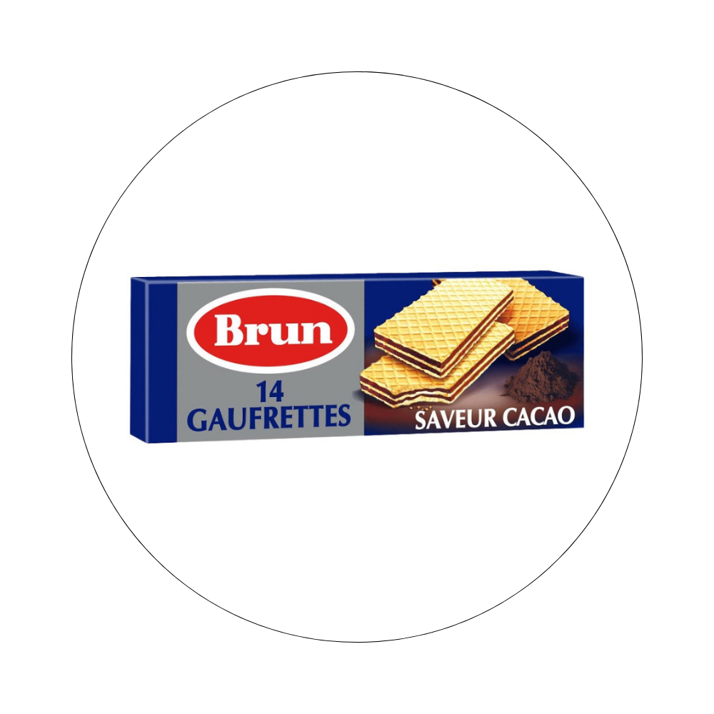 PETIT BRUN - Gaufrettes
