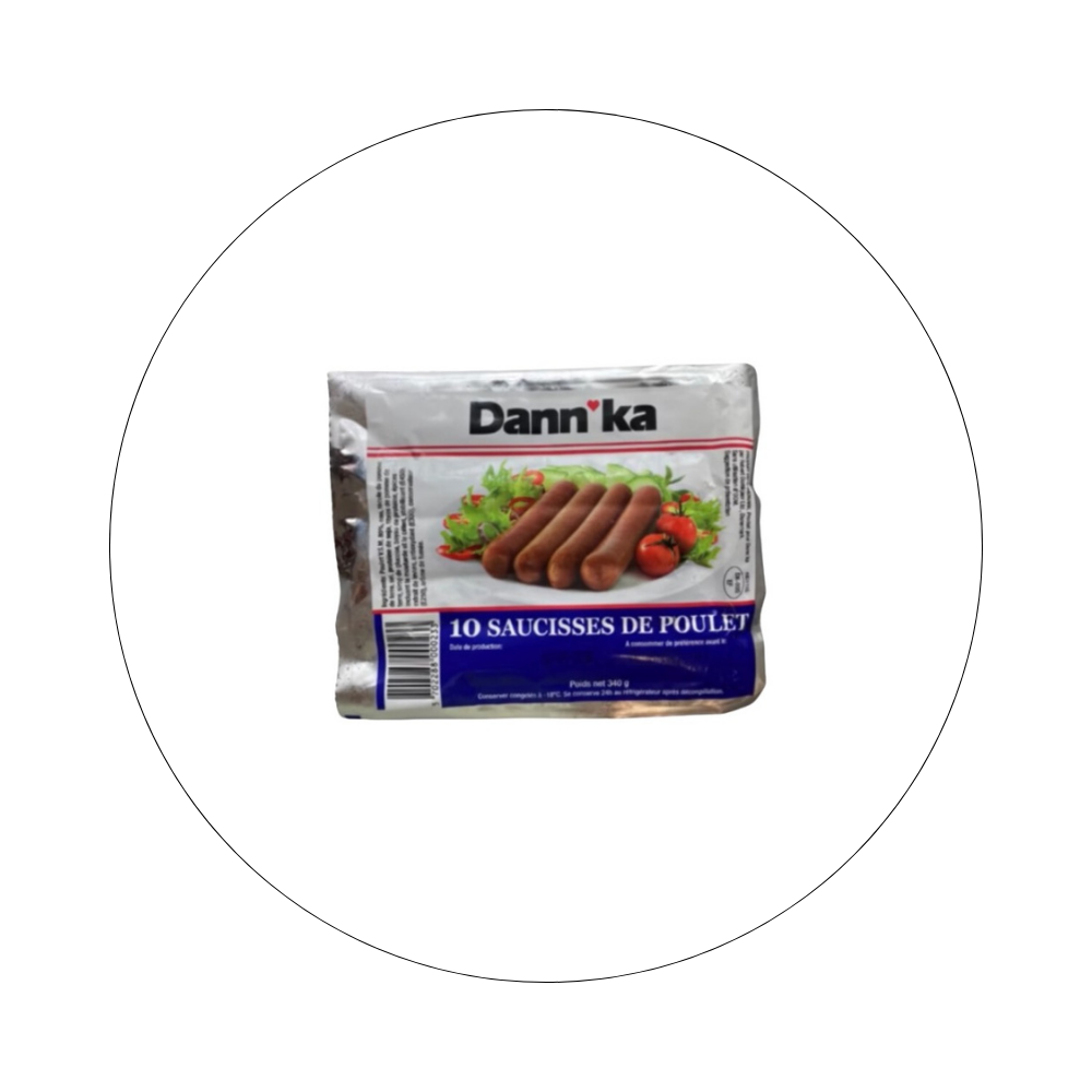 DANN'KA - Saucisses de Poulet