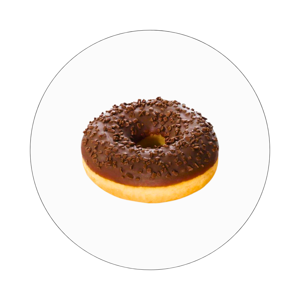 Donuts Glacés Cacao