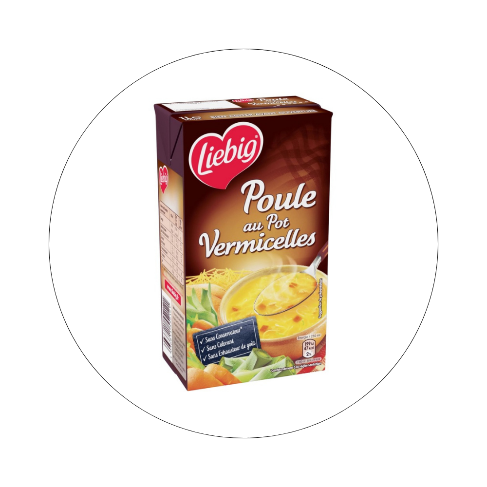 LIEBIG - Poule Vermicelles & Petits Légumes