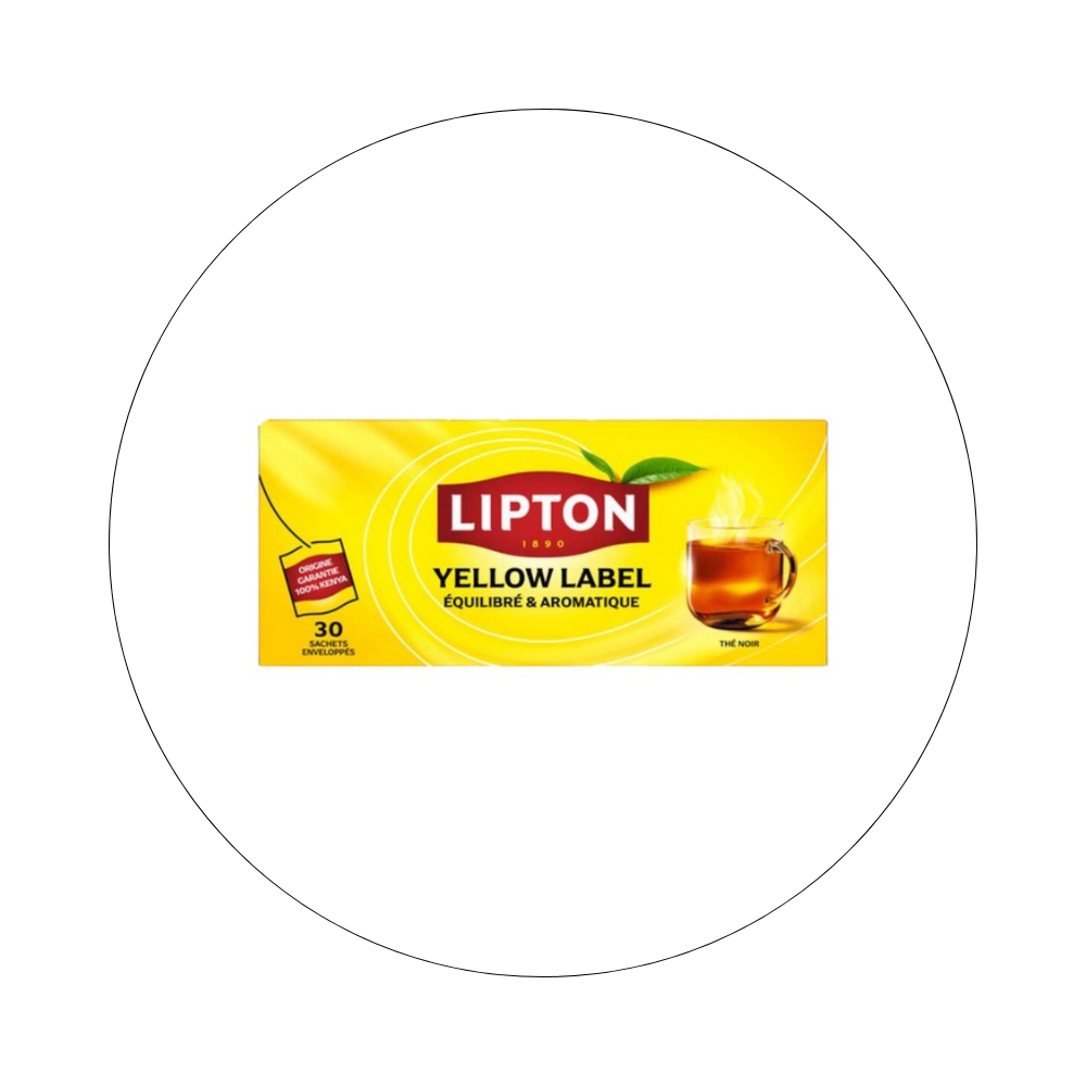 LIPTON - Thé Yellow Label