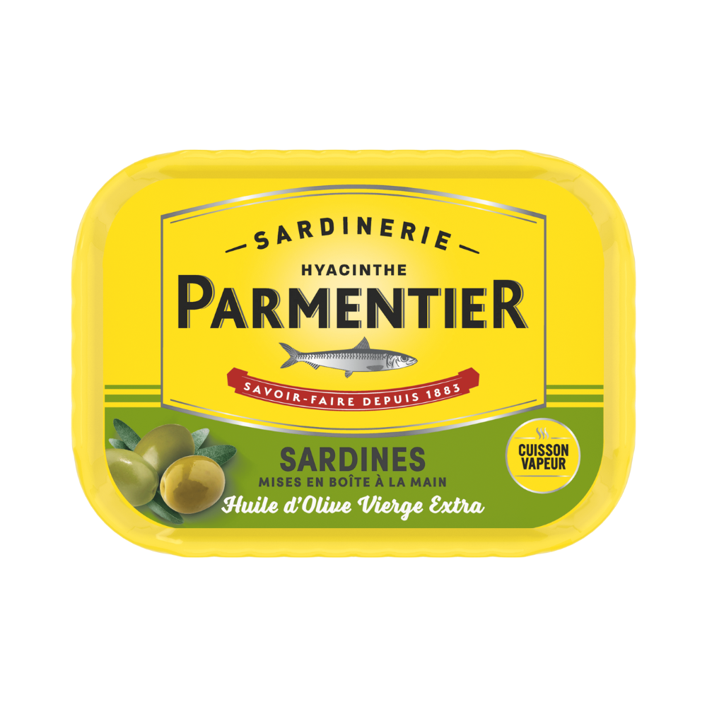 PARMENTIER - Sardines Huile d'Olive Vierge Extra