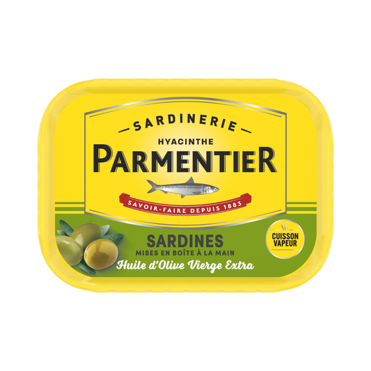 PARMENTIER - Sardines Huile d'Olive Vierge Extra