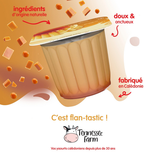 TENNESSEE FARM - Flan Vanille Caramel