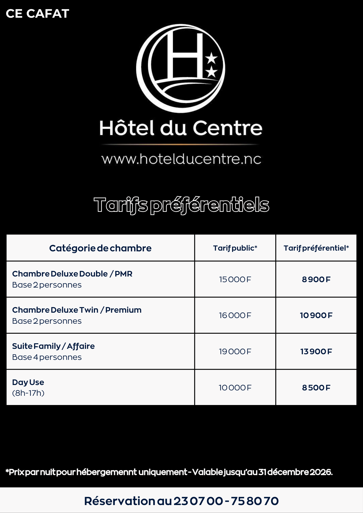 Hôtel du Centre
