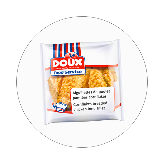DOUX - Aiguillettes de Poulet Panées Corn Flakes