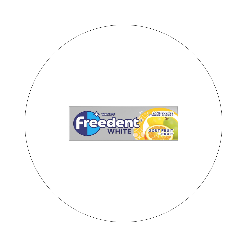 FREEDENT- Chewing Gum Goût Fruit