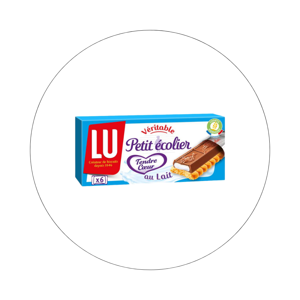 LU - Petit Ecolier Tendre Coeur au Lait