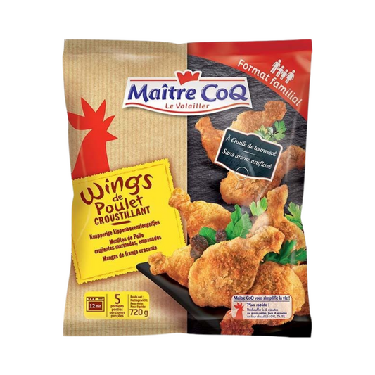 Wings de poulet croustillant - MAÎTRE COQ