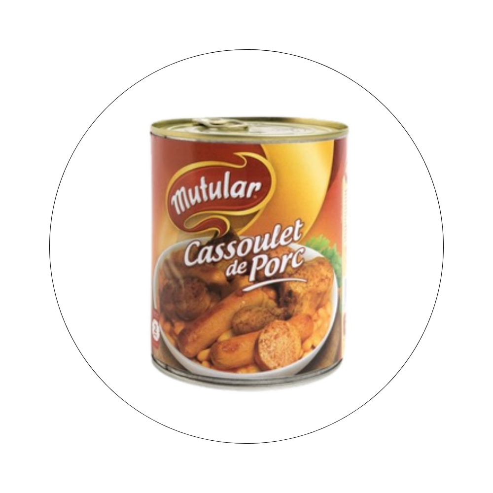 MUTULAR - Cassoulet au Porc