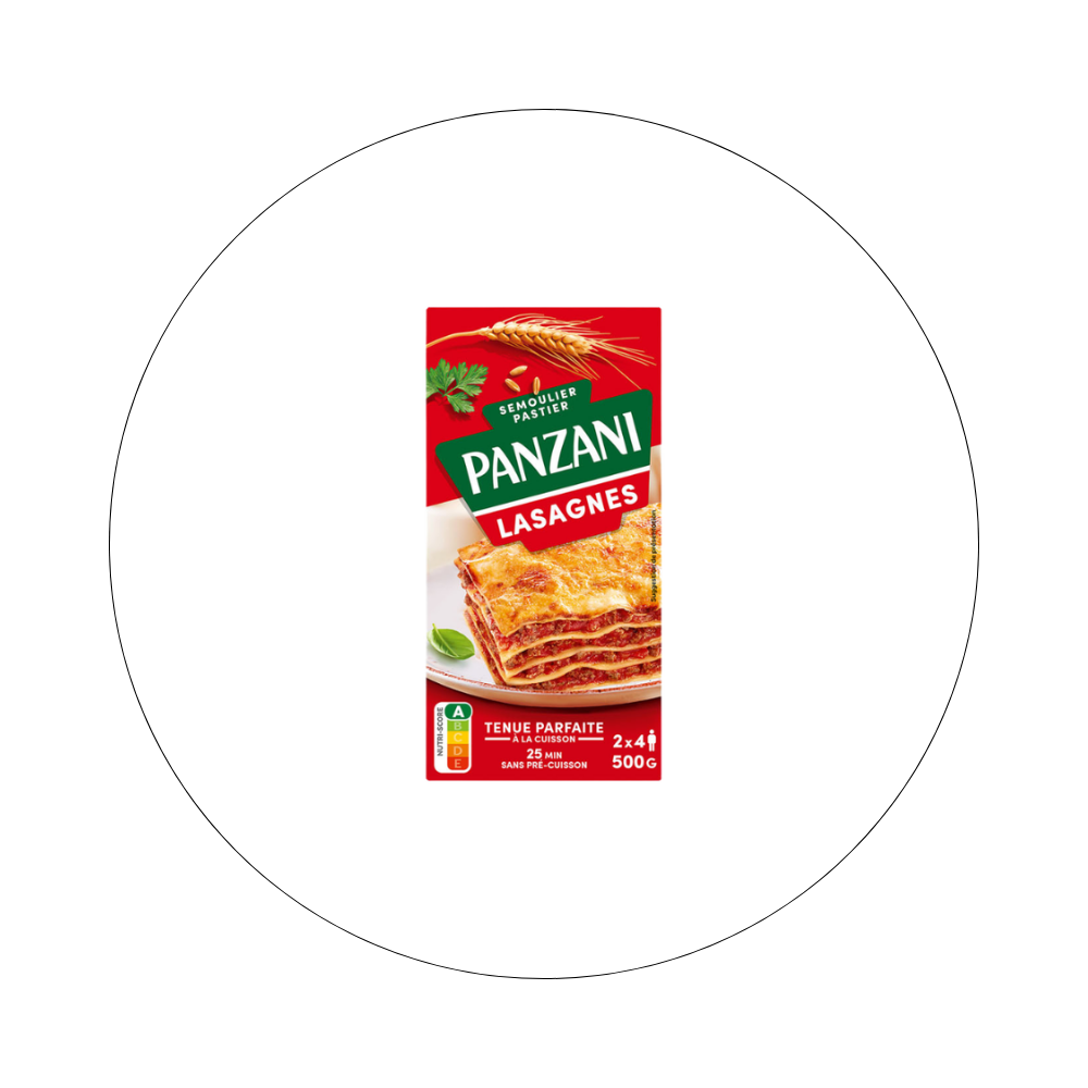 PANZANI - Lasagnes