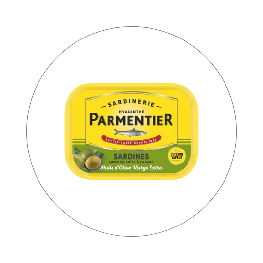 PARMENTIER - Sardines Huile d'Olive Vierge Extra