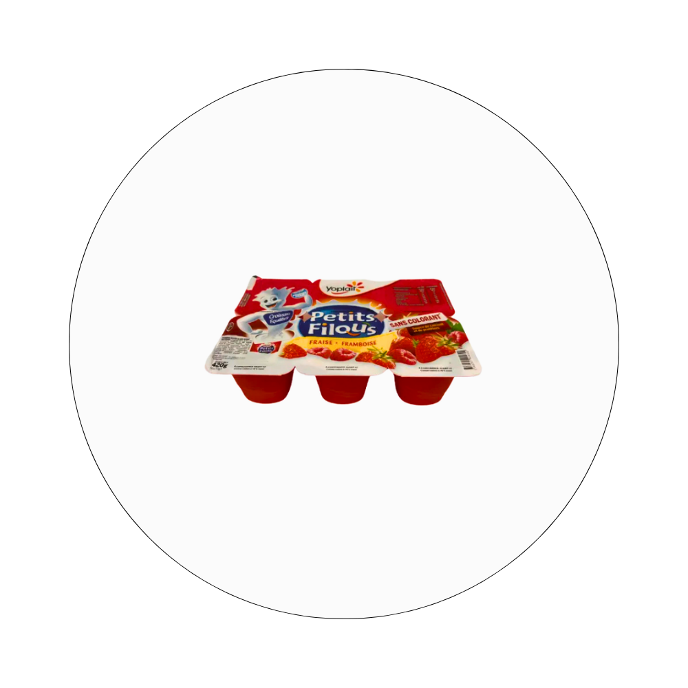 YOPLAIT - Petits Filous Fraise-Framboise